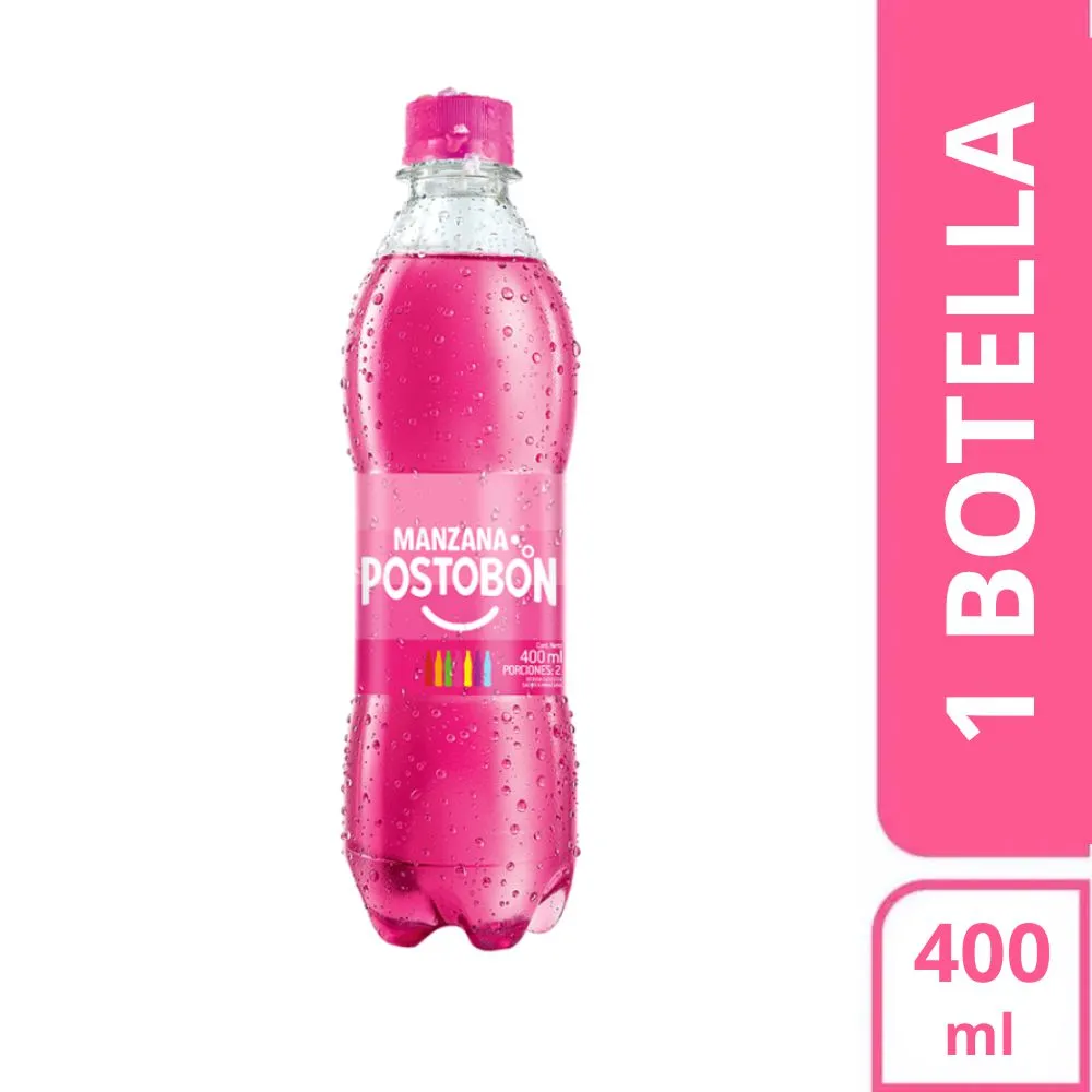 manzana pet 400 ml